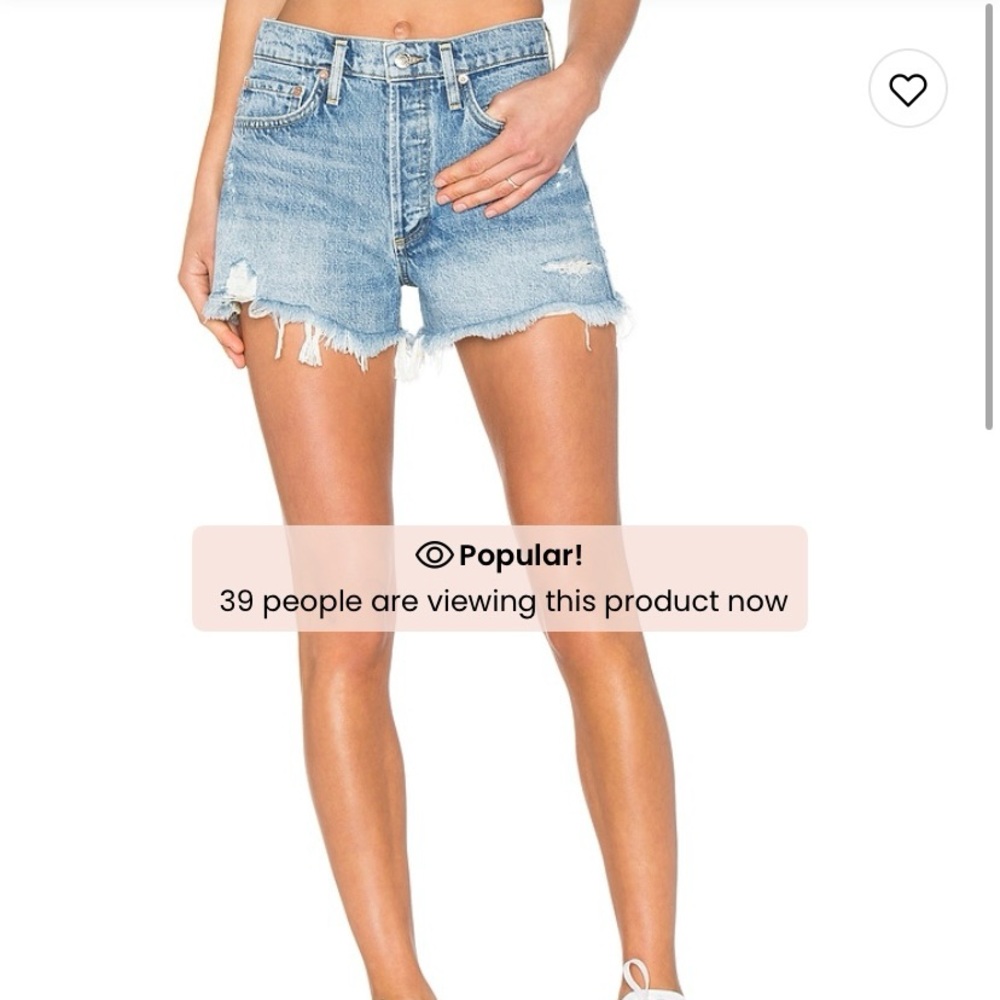 AGOLDE Parker Shorts